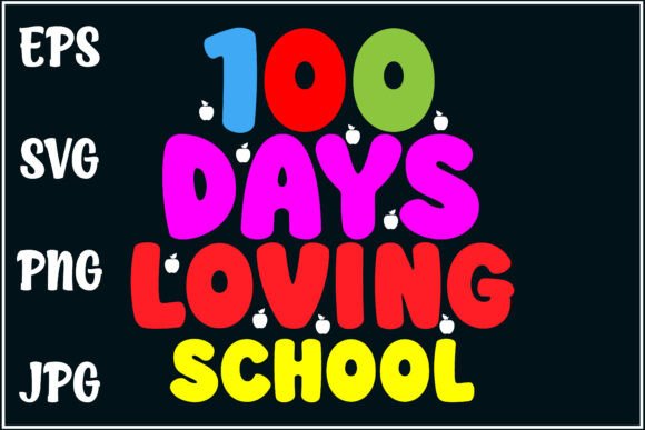 100 Days Loving: Graphics for T-Shirt Designs