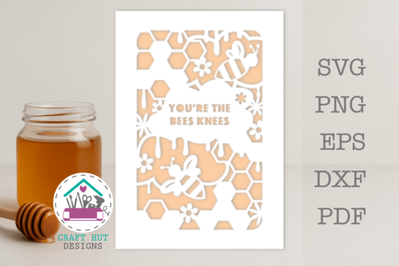 Bee SVG for Laser Cutting & Celebrations