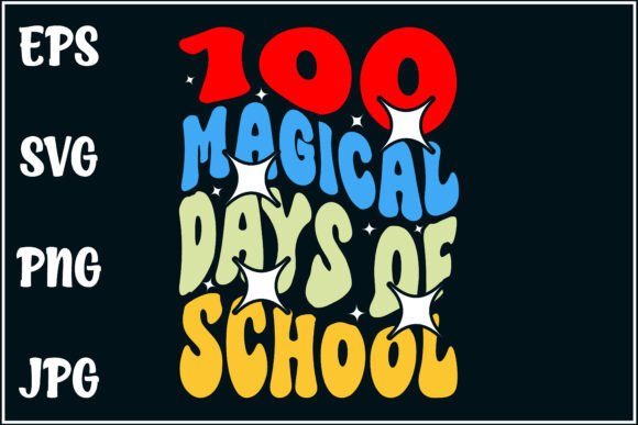 Magical Days Unicorn Graphics for T-Shirt Designs