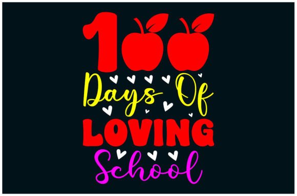 Reviewing 100 Days Loving School Kids Tee for Embroidery