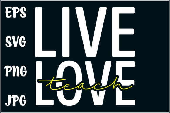 Reviewing the Live Love Teach Design for Embroidery